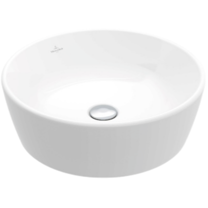 Villeroy & Boch Architectura umyvadlo na desku, průměr 450 mm, s přepadem, alpská bílá 5A254501