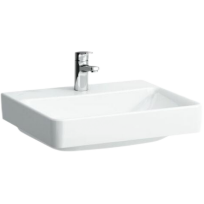 Laufen Pro S umyvadlo 55x46,5 cm otvor pro baterii, bez přepadu h8109620001561 1096.2.000.156.1